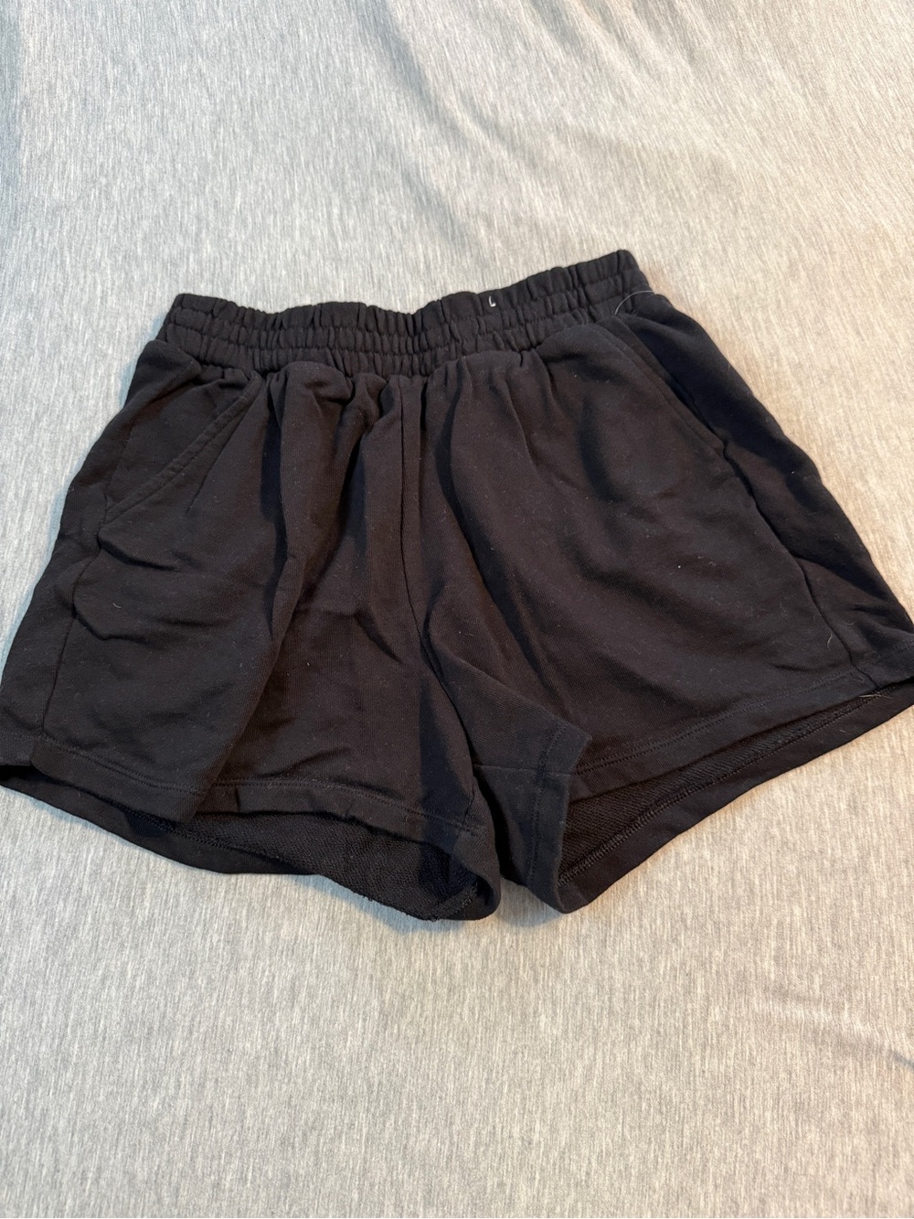 Old Navy Black Women's Elastic-Waist Athletic Shorts